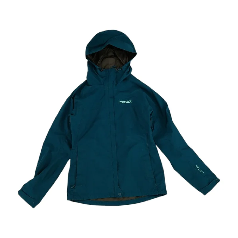 Green Solid Active Jacket Ribbed Jacket Pleated Jacket Ruffled Jacket