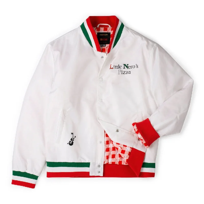 Home Alone "Little Nero's Pizza" – Coach Jacket Striped Jacket Polka Dot Jacket Floral Jacket