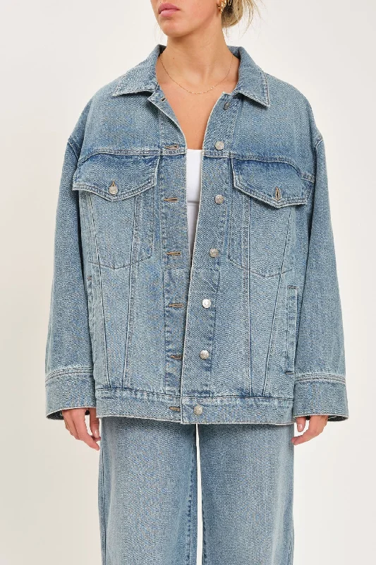 Later Beau Jacket Mesh Jacket Canvas Jacket Denim Jacket