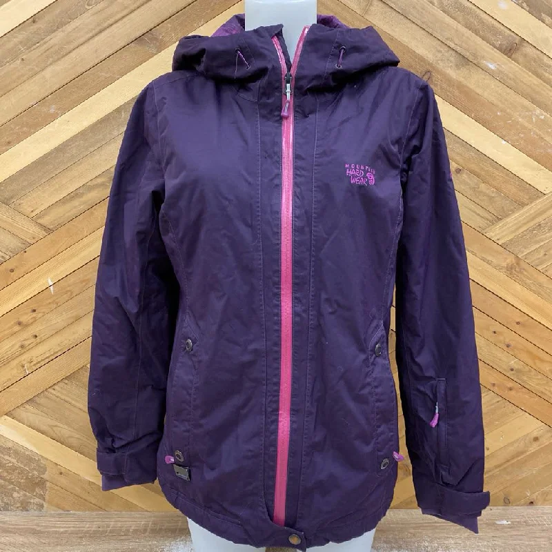 Mountain Hardwear - Women's Ski Jacket - MRSP comp $430: Purple-women-MD Cotton Fabric Linen Fabric Terry Fabric