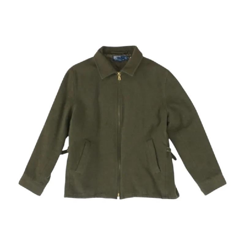 Olive Solid Bomber Jacket Jersey Jacket Tulle Jacket Batik Jacket