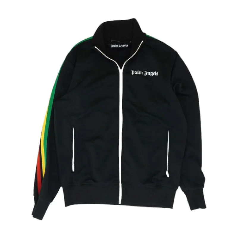 SS21 Exodus Track Jacket in Black Anorak Shell Jacket Lightweight Jacket