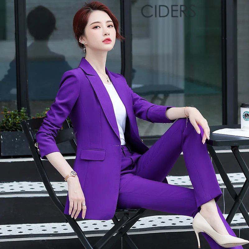 Suit Suit New High-end Ladies Suit Jacket Xiaoxiangfeng Overalls Yujiefeng Jacket Blazer Coat