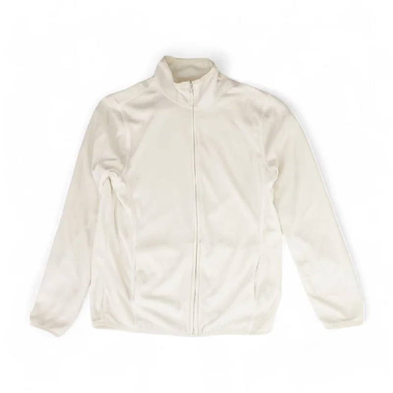 White Solid Lightweight Jacket Satin Jacket Silk Jacket Chiffon Jacket