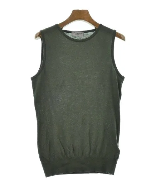 JOHN SMEDLEY Sweaters Solid Print Embellished