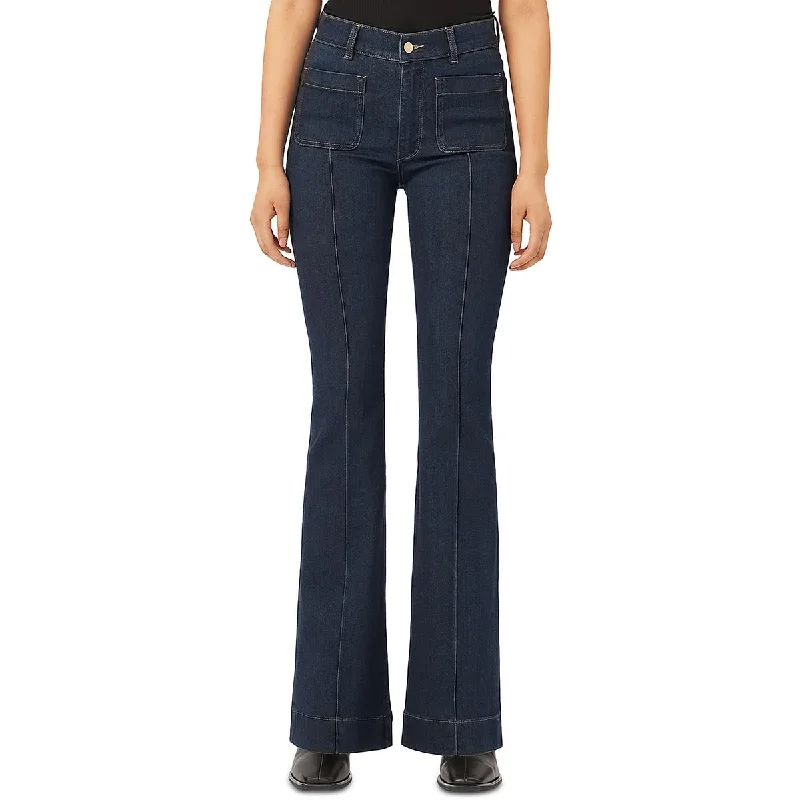 DL1961 Womens Bridget High Rise Dark Wash Bootcut Jeans Stylish High-Waist Skinny Denim DL1961 Womens Bridget High Rise Dark Wash Bootcut Jeans Stylish High-Waist Skinny Denim