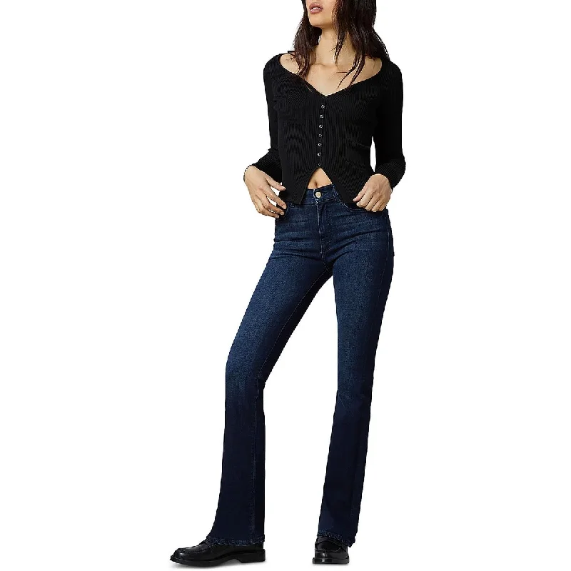 DL1961 Womens Bridget High Rise Instasculpt Bootcut Jeans Trendy Button-Up High-Waist Jeans DL1961 Womens Bridget High Rise Instasculpt Bootcut Jeans Trendy Button-Up High-Waist Jeans