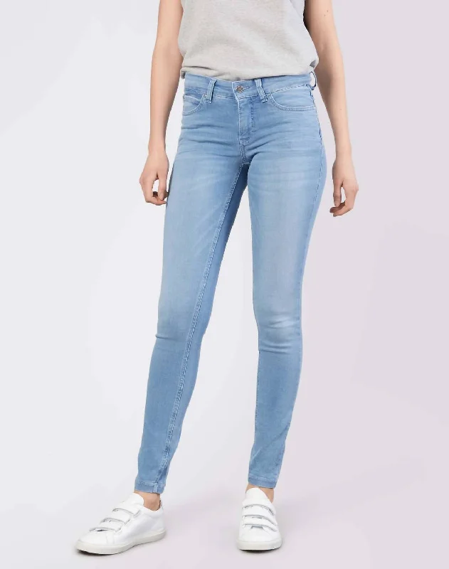 Dream Skinny Jeans In Baby Blue Casual Loose Fit Jeans