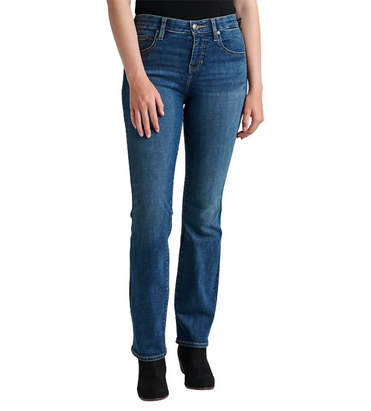 Eloise Boot Cut Jean In San Antonio Blue Chic Ripped Jeans