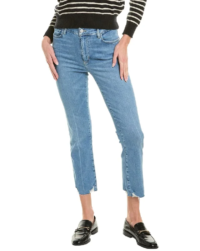 FRAME Denim Le High Clearwater Straight Jean Chic Vintage-Inspired Denim Jeans