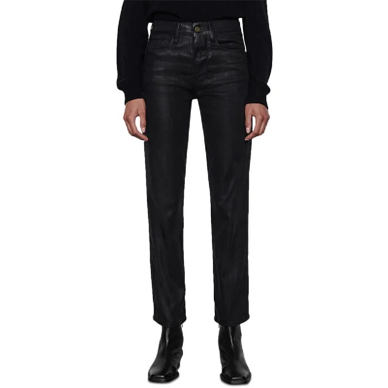FRAME Womens Sylvie High Rise Slender Straight Leg Jeans Elegant Dark-Wash Bootcut Jeans FRAME Womens Sylvie High Rise Slender Straight Leg Jeans Elegant Dark-Wash Bootcut Jeans