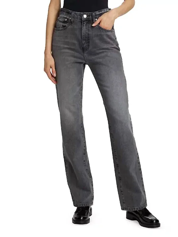 Frankie High Rise Straight Jeans In Liberty Fashionable Straight Cut Jeans