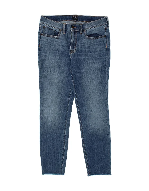J. CREW Womens Mid Rise Skinny Jeans W29 L26 Blue Cotton Trendy Skinny High-Waist Jeans J. CREW Womens Mid Rise Skinny Jeans W29 L26 Blue Cotton Trendy Skinny High-Waist Jeans