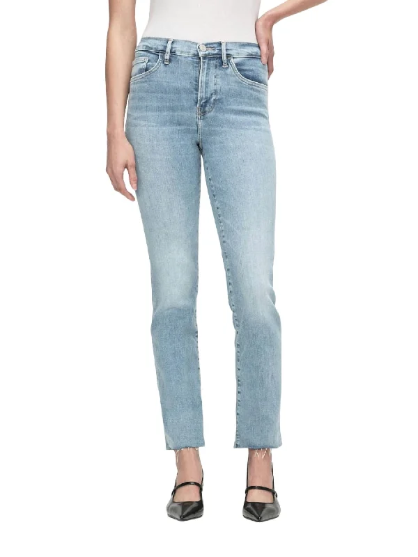 Le High Straight Leg Jeans In Colorado Trendy Bootcut High-Waisted Jeans