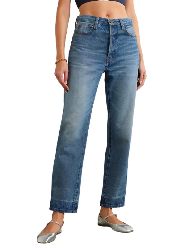 Le Mec Straight Leg Jeans In Cadence Elegant Bootcut Fit Jeans