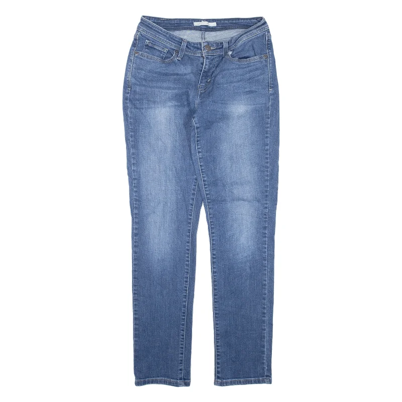 LEVI'S 529 Jeans Blue Denim Slim Skinny Womens W28 L32 Casual Distressed Skinny Jeans LEVI'S 529 Jeans Blue Denim Slim Skinny Womens W28 L32 Casual Distressed Skinny Jeans