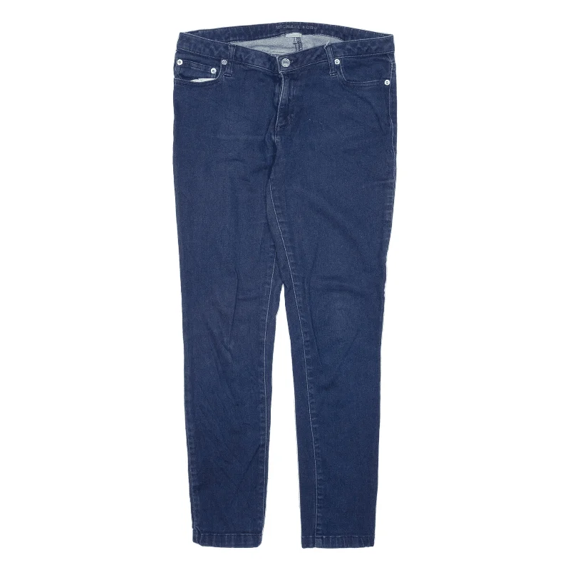 MICHAEL KORS Jeans Blue Denim Slim Skinny Womens W30 L27 Stylish Paperbag Waist Denim MICHAEL KORS Jeans Blue Denim Slim Skinny Womens W30 L27 Stylish Paperbag Waist Denim