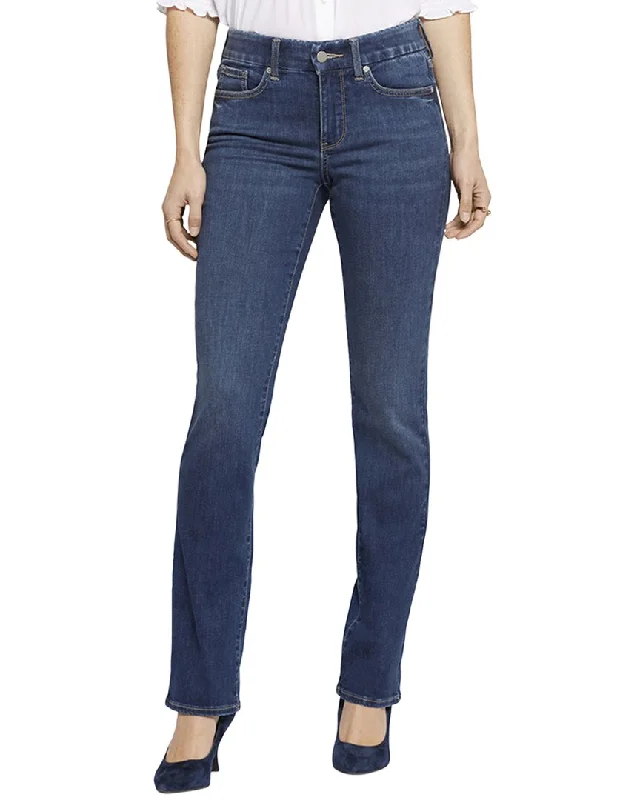 NYDJ Marilyn Cambridge Straight Leg Jean Trendy Vintage Denim Jeans