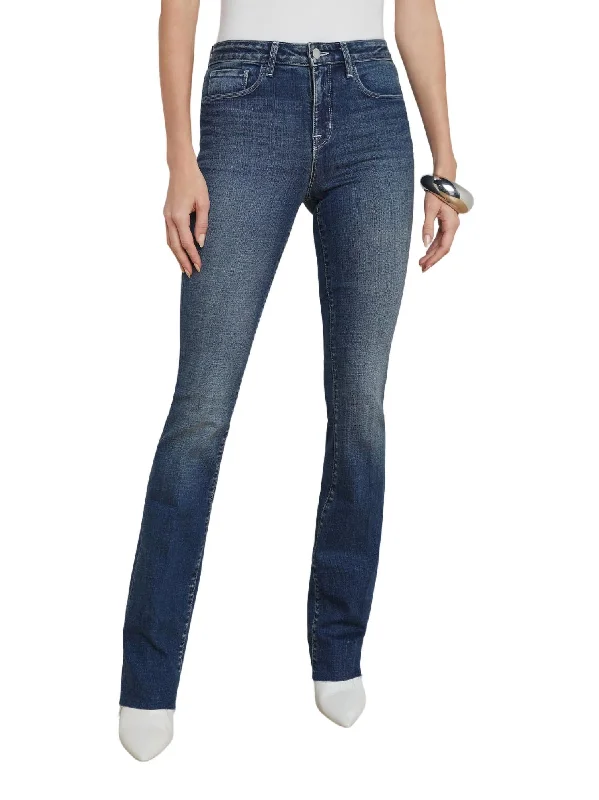 Ruth Jean In Naples Fashionable Straight Cut Jeans