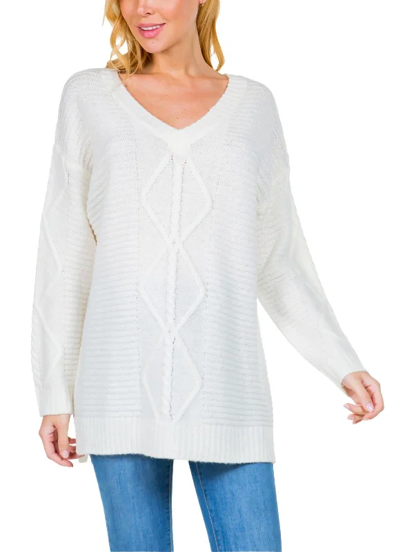 Womens Cable Knit Long Sleeve Pullover Sweater Lace Blend Ribbed Blend Corduroy Blend Womens Cable Knit Long Sleeve Pullover Sweater Lace Blend Ribbed Blend Corduroy Blend