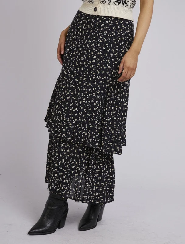 All about Eve Lily Floral Maxi Skirt cotton skirt soft