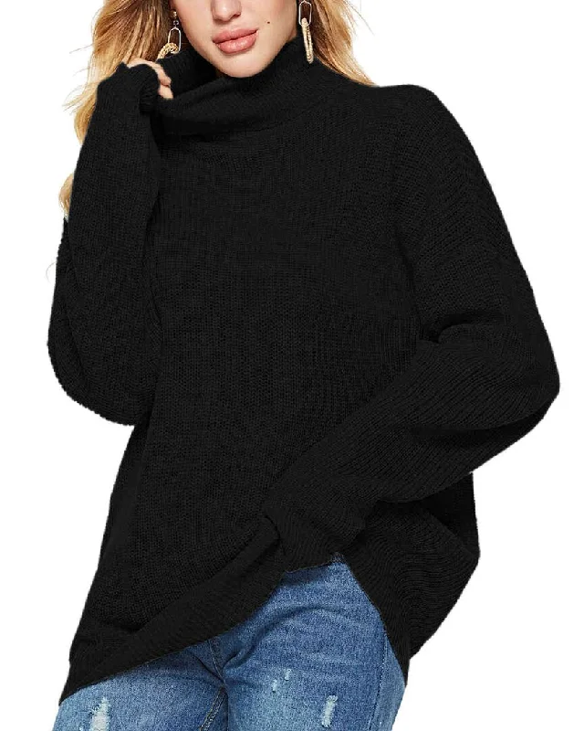 Caifeng Sweater Cable Knit Ribbed Knit Lace Knit