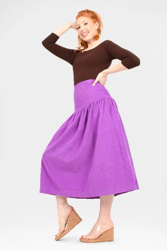 Lola Midi Skirt wool skirt thick