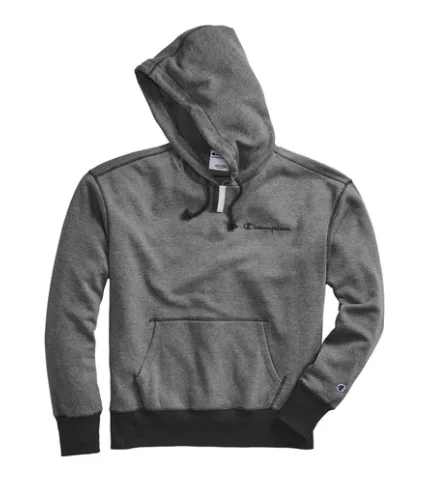 Champion Life Men's Heritage Heather YC Hoodie, Embroidered Logo Black Hoodie with Zipper Versatile Modern Champion Life Men's Heritage Heather YC Hoodie, Embroidered Logo Black Hoodie with Zipper Versatile Modern