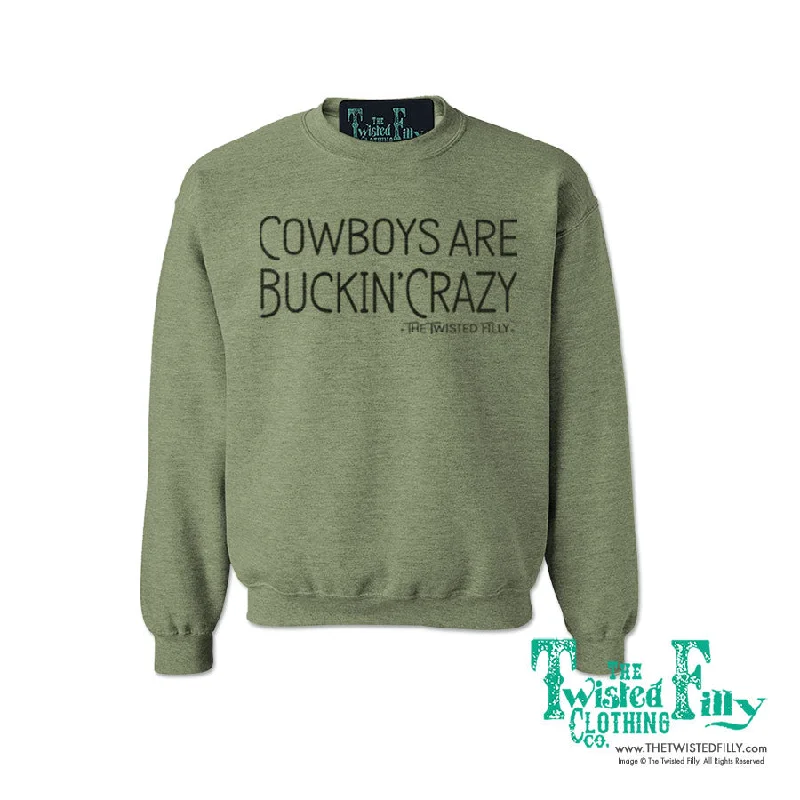 Cowboys Are Buckin' Crazy - Adult Sweatshirt - Assorted Colors Hooded Sweatshirt Casual Wear Street Style Cowboys Are Buckin' Crazy - Adult Sweatshirt - Assorted Colors Hooded Sweatshirt Casual Wear Street Style