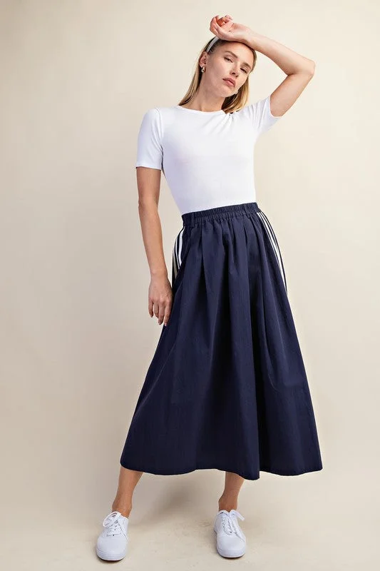 GIGIO Easy Chic Midi Skirt silk skirt elegant