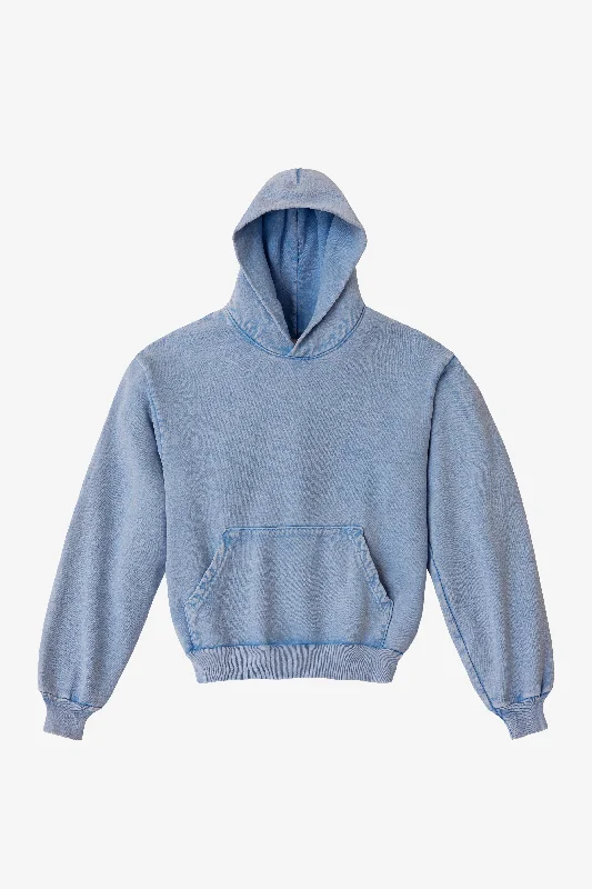 HF09 - Heavy Fleece Hoodie (Mineral Wash) Hoodie with Sequins Glamorous Eye-catching HF09 - Heavy Fleece Hoodie (Mineral Wash) Hoodie with Sequins Glamorous Eye-catching