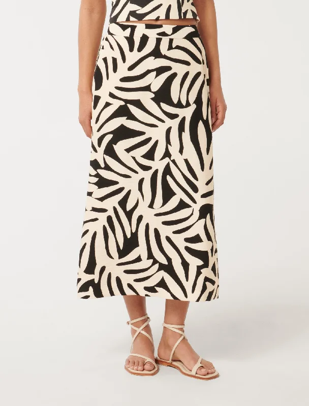 Kinsley Midi Skirt velvet skirt luxurious