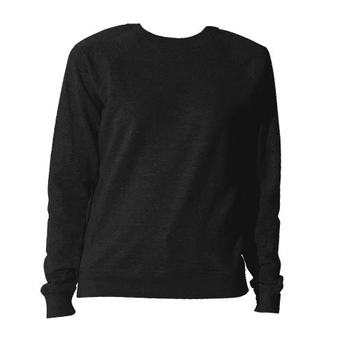 Nakedshirt Womens/Ladies Lilou Crew Neck Long Sleeve Sweatshirt Hoodie with Hem Frayed Vintage Worn Nakedshirt Womens/Ladies Lilou Crew Neck Long Sleeve Sweatshirt Hoodie with Hem Frayed Vintage Worn