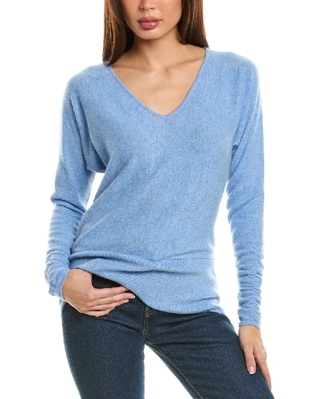 philosophy Dolman Cashmere Sweater Handmade Hand-knitted Hand-woven