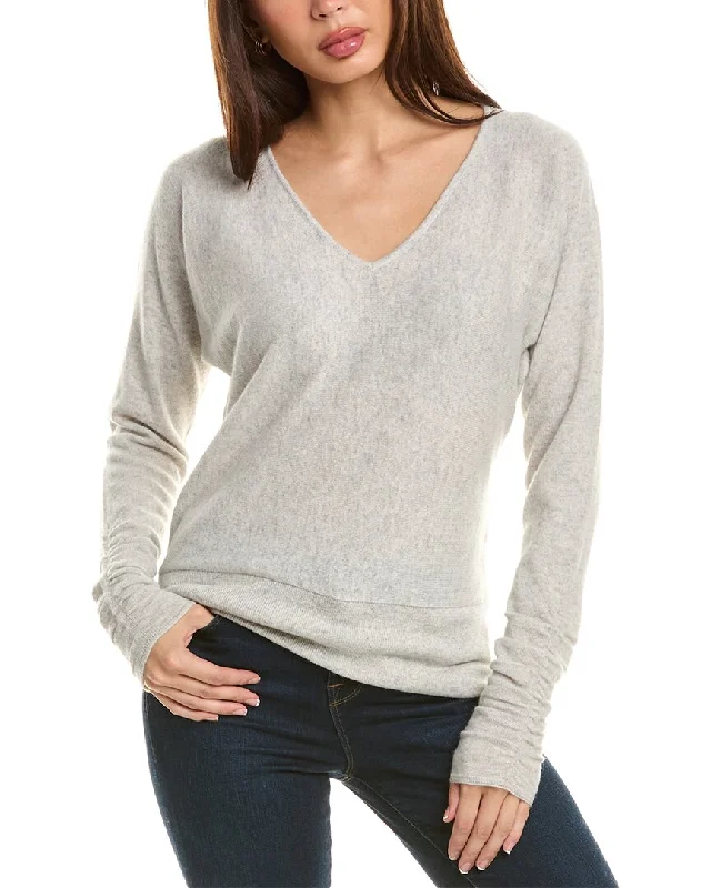 philosophy Dolman Cashmere Sweater Seamless Knitted Crochet