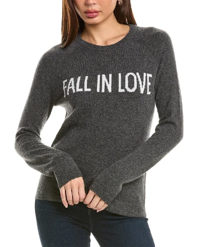 philosophy Fall In Love Cashmere Sweater Sequined Glittery Shiny