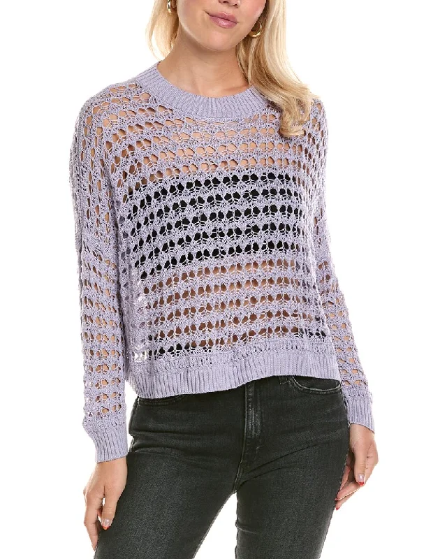 PLANET Mini Crochet Sweater Neon Metallic Matte