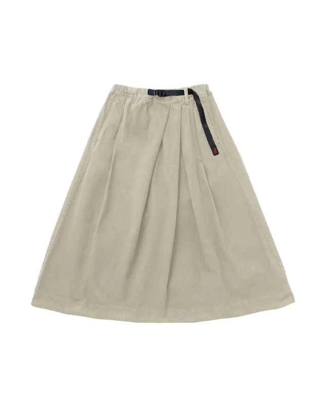 Talecut Skirt - Pigment Oat chiffon skirt lightweight