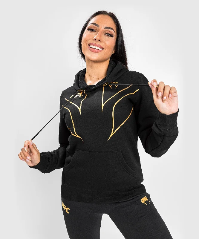 UFC Venum Fight Night 2.0 Replica Women's Hoodie - Champion Hoodie with Turtle Neck Cozy Winter UFC Venum Fight Night 2.0 Replica Women's Hoodie - Champion Hoodie with Turtle Neck Cozy Winter