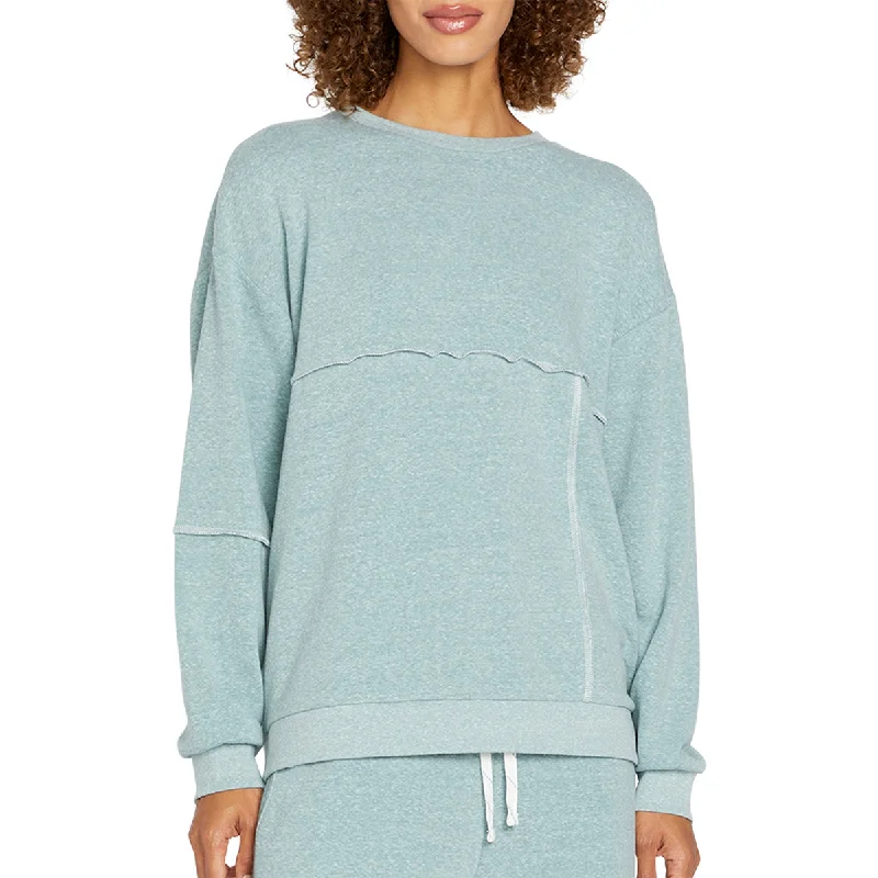 Volcom Women's Lived In Lounge Frenchie Crew Sweatshirt Hoodie with Relaxed Fit Easy Casual Volcom Women's Lived In Lounge Frenchie Crew Sweatshirt Hoodie with Relaxed Fit Easy Casual
