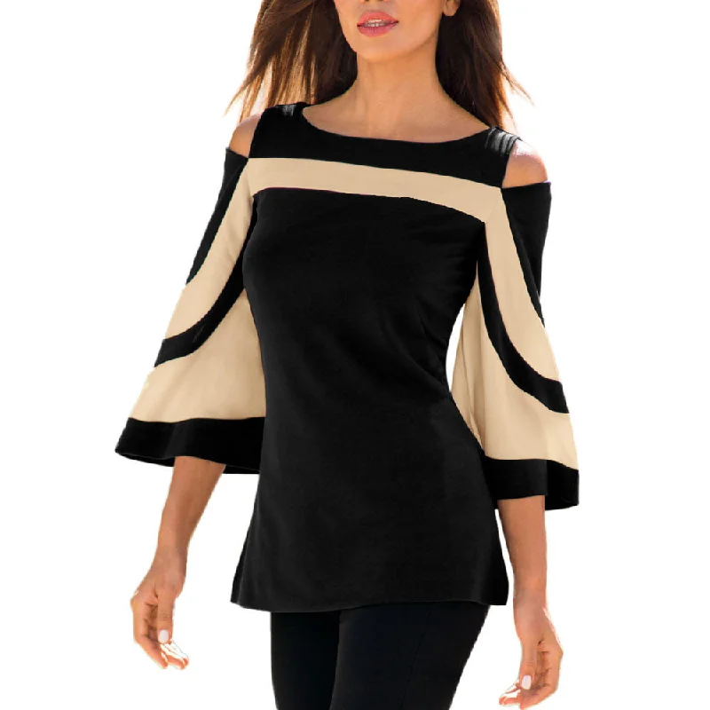 Women Cold Shoulder Long Sleeve Sweatshirt Pullover Tops Blouse Shirt Hoodie with Illustration Artistic Creative Women Cold Shoulder Long Sleeve Sweatshirt Pullover Tops Blouse Shirt Hoodie with Illustration Artistic Creative